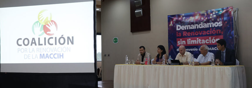 Coalición por la renovación del convenio de la MACCIH presenta campaña