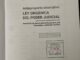 Documento que contiene la Ley Orgánica del Poder Judicial propuesta por la AJD.